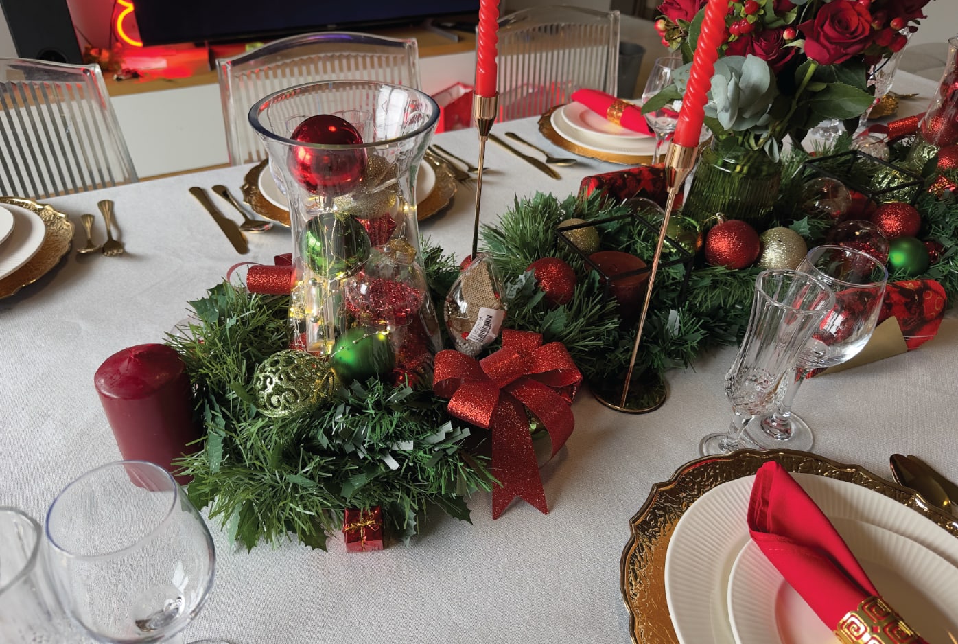 Professional event lighting and décor setup by GPL Events & Hire