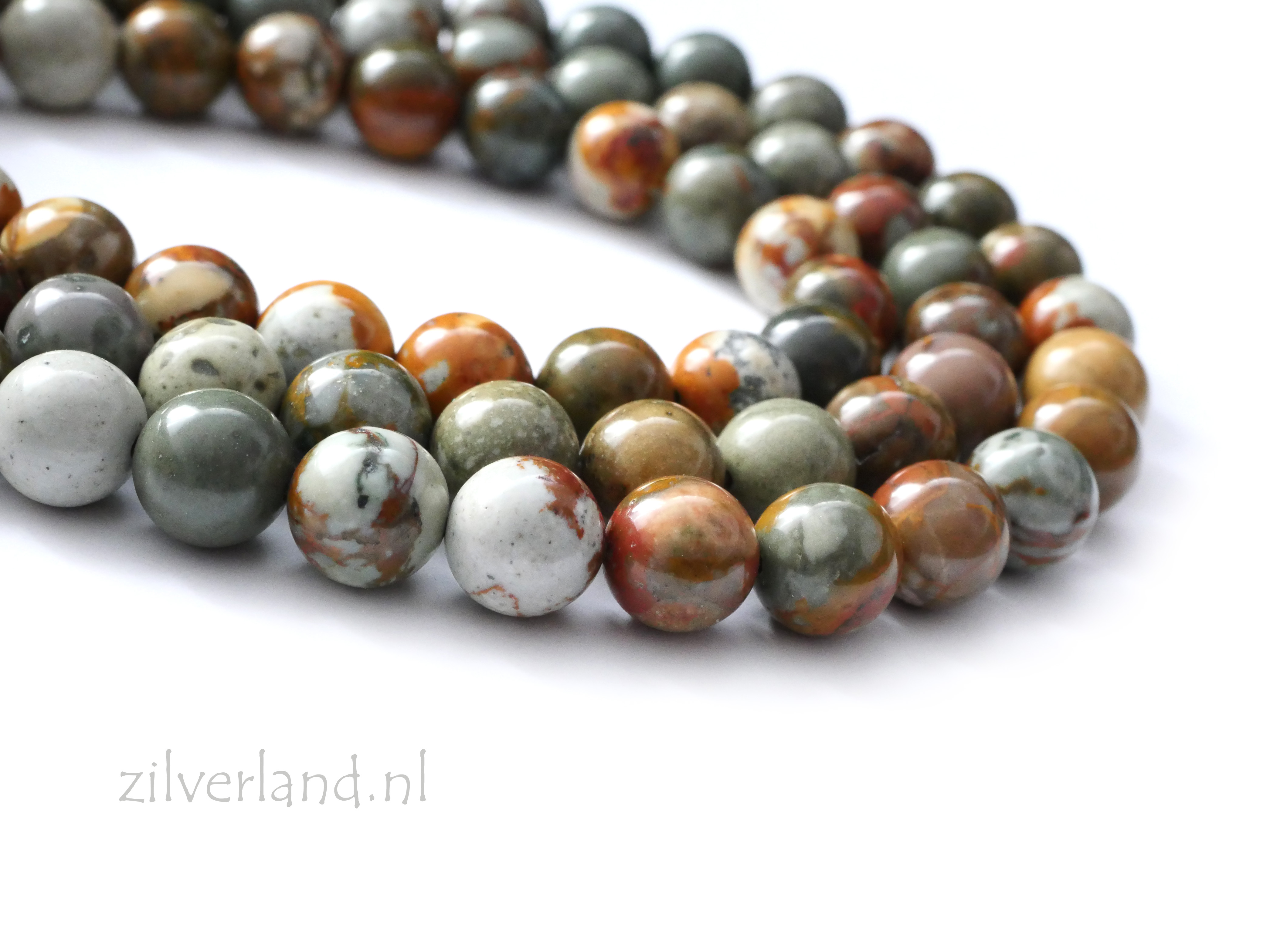 Jaspis edelsteen kralen
