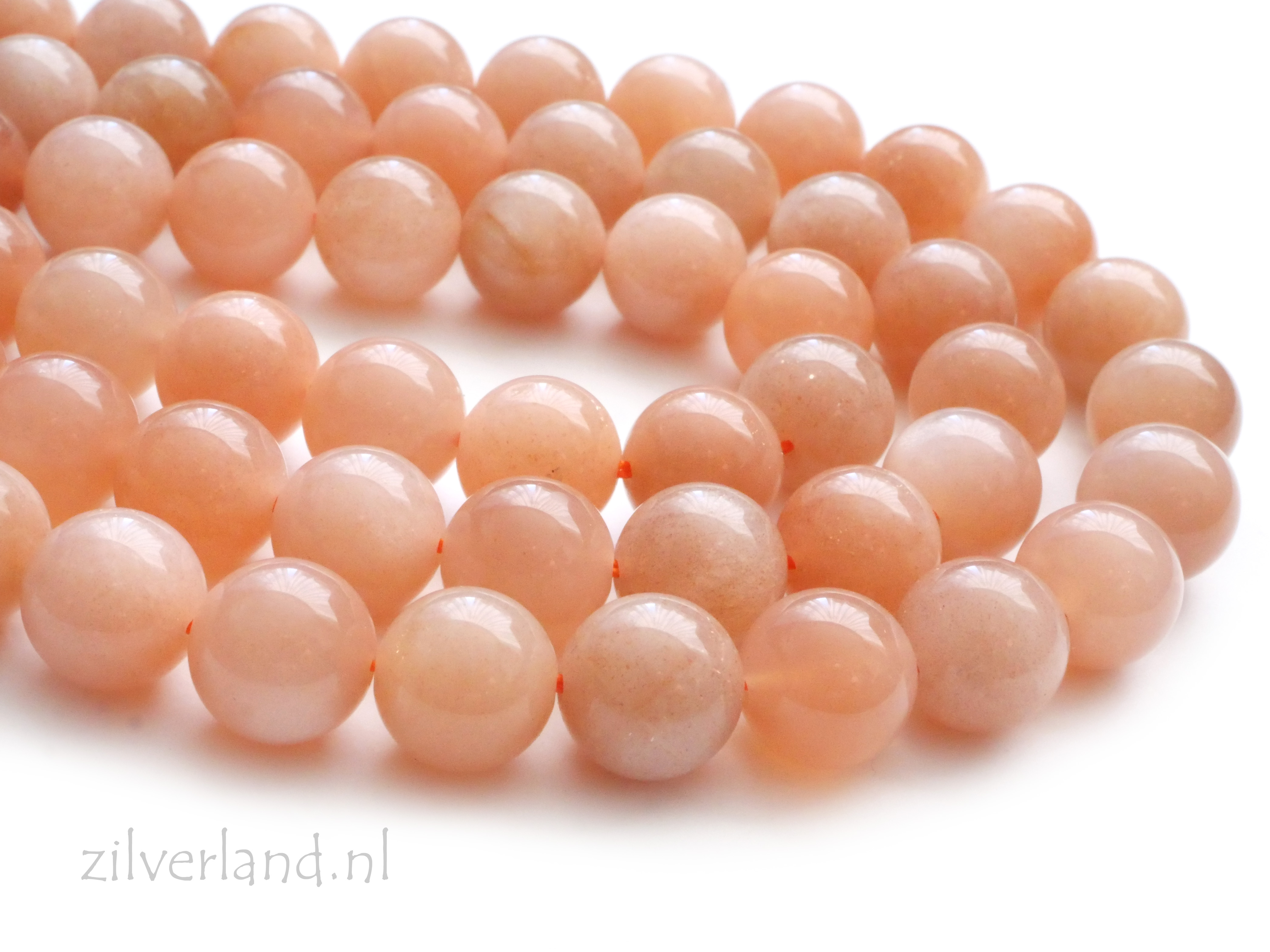 8mm Zonnesteen Edelsteen Kralen Strengen