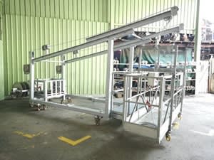 Intermediate Floor Counter Weight Anchorage System