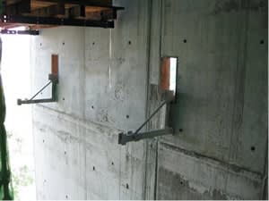 Wall Clamp Bracket Anchorage System