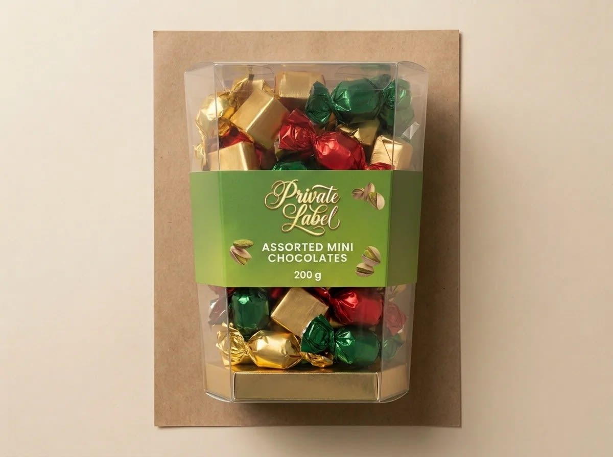 Assorted mini chocolates