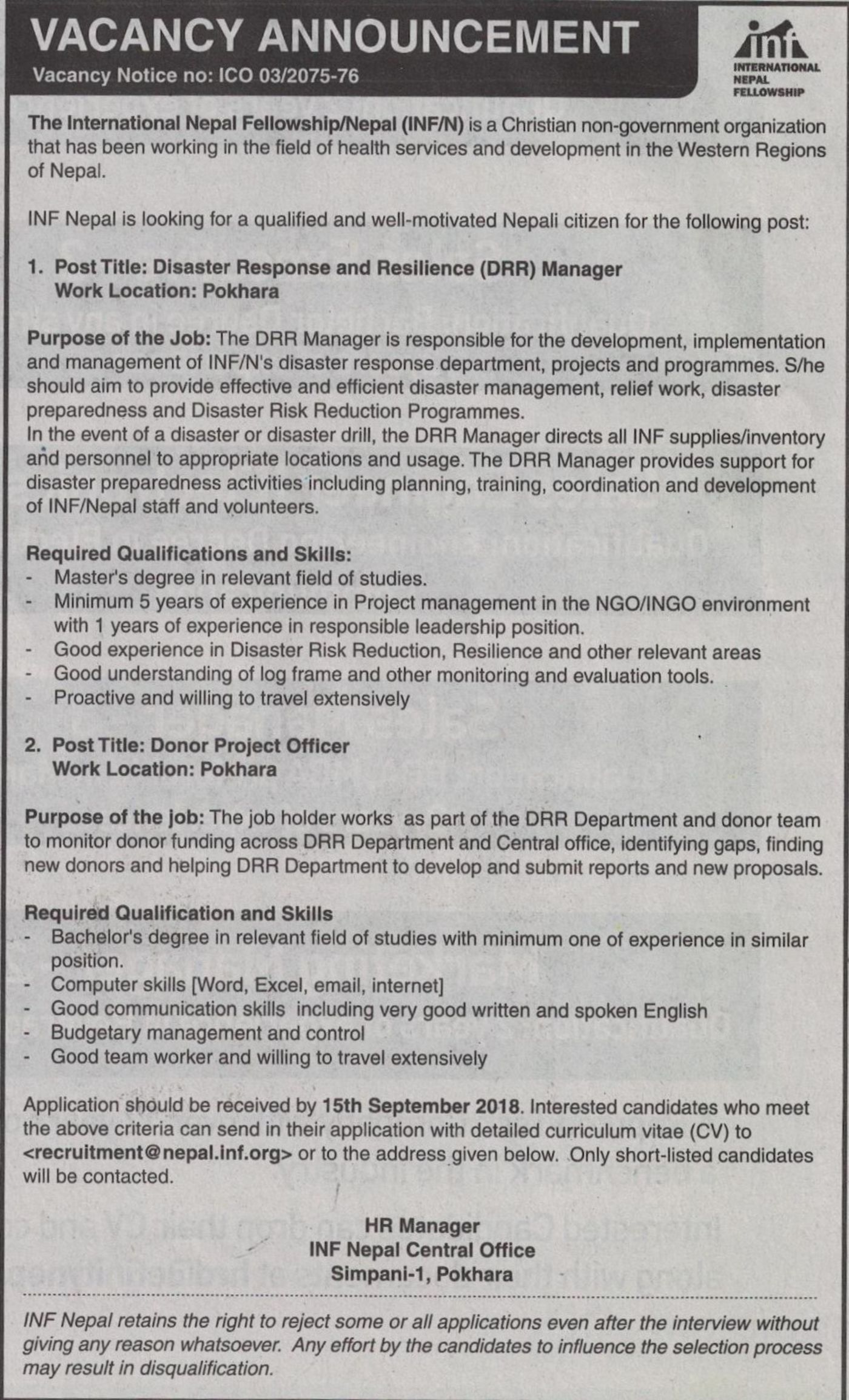 project officer cv magdalene project org project officer cv