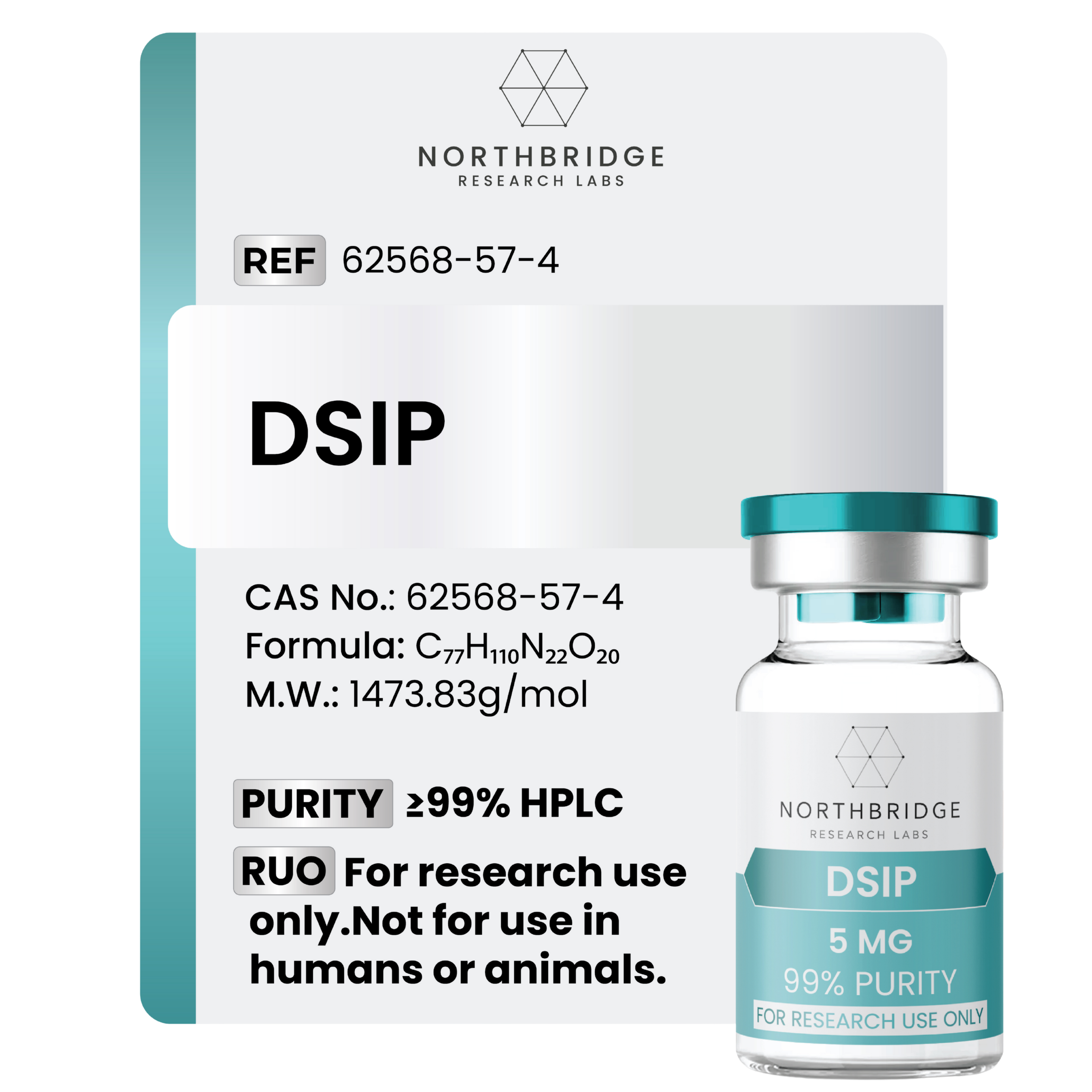 DSIP (Delta Sleep-Inducing Peptide)