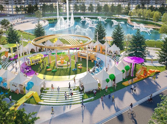 Парк «Шёлковый путь» – предназначен для жителей Royal Central Park.