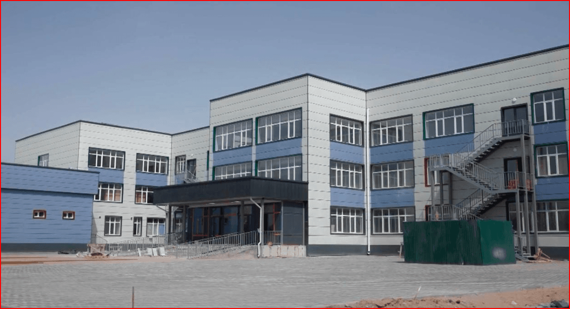 Кочкор районунда 500 орундуу жаңы мектеп курулду