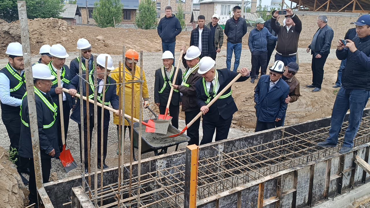 Кара-Суу районунда ветеринария башкармалыгынын жаңы имараты курула баштады