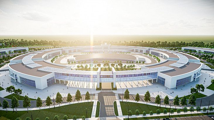 Жаңы Ош базарынын курулушунда материалдардын сапаты текшерилди