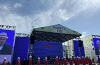 Садыр Жапаров Нарындан кыргызстандыктарды Нооруз майрамы менен куттуктады