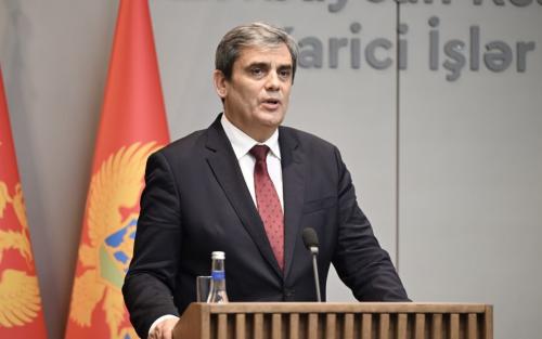 Черногориянын тышкы иштер министри өлкөгө келет 