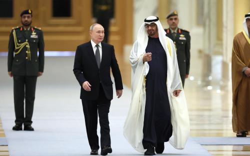 Владимир Путин менен БАЭ президенти аймактагы кырдаалды талкуулашты