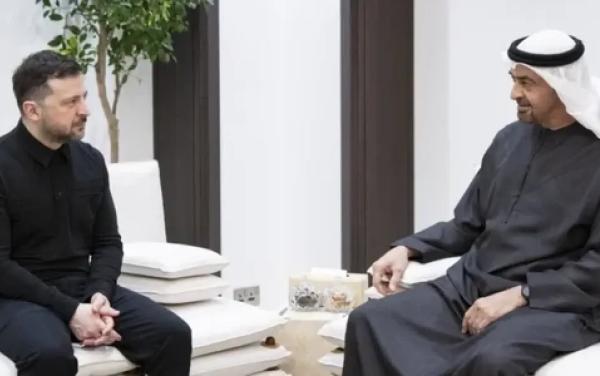 Зеленский менен БАЭ лидери стратегиялык кызматташууну талкуулашты