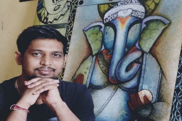 Anupam Pal: Weaving Myth, Music & Modernity on Canvas	