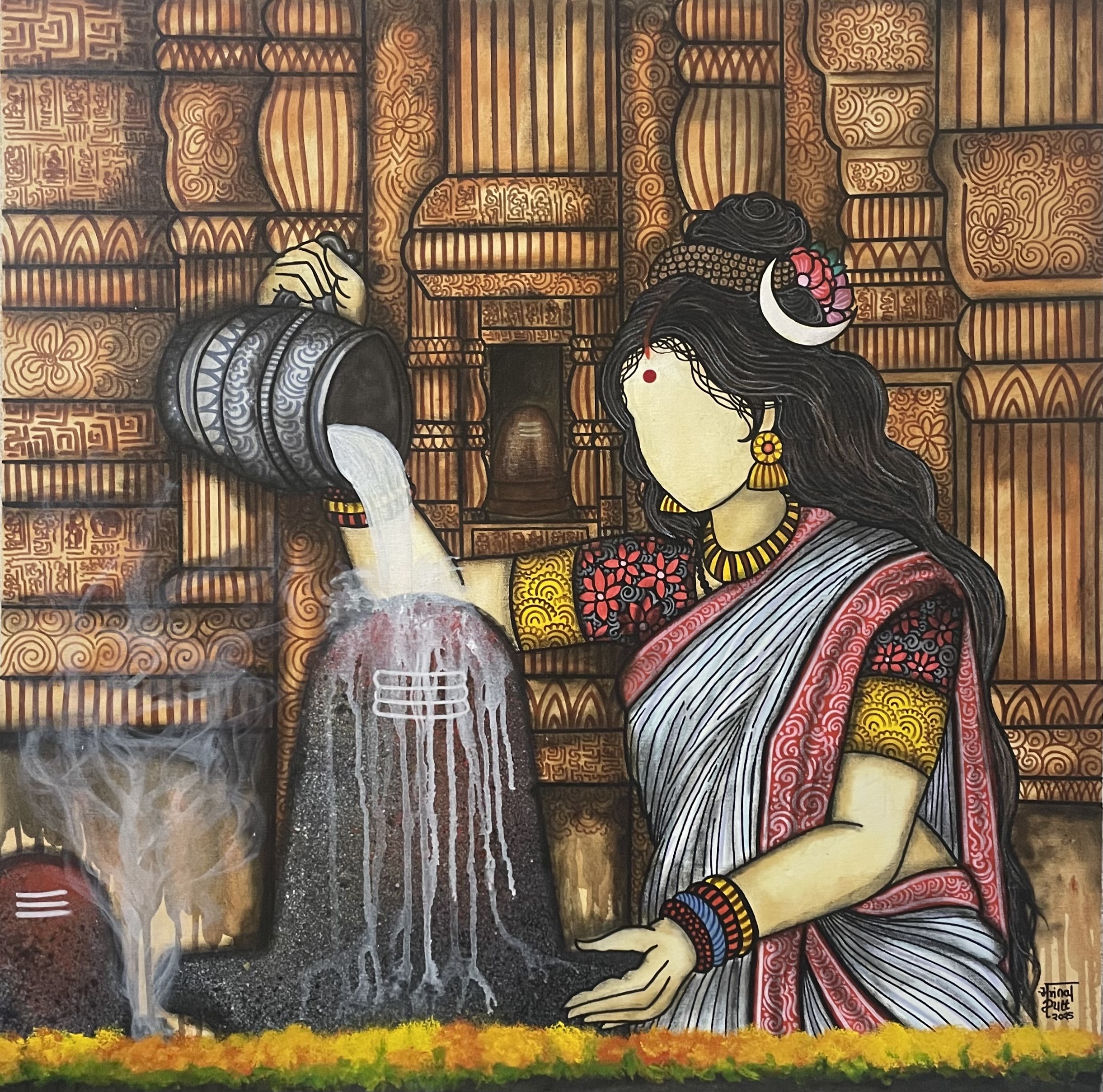 Maheshwari-Wife of Maheshvara (Shiva)