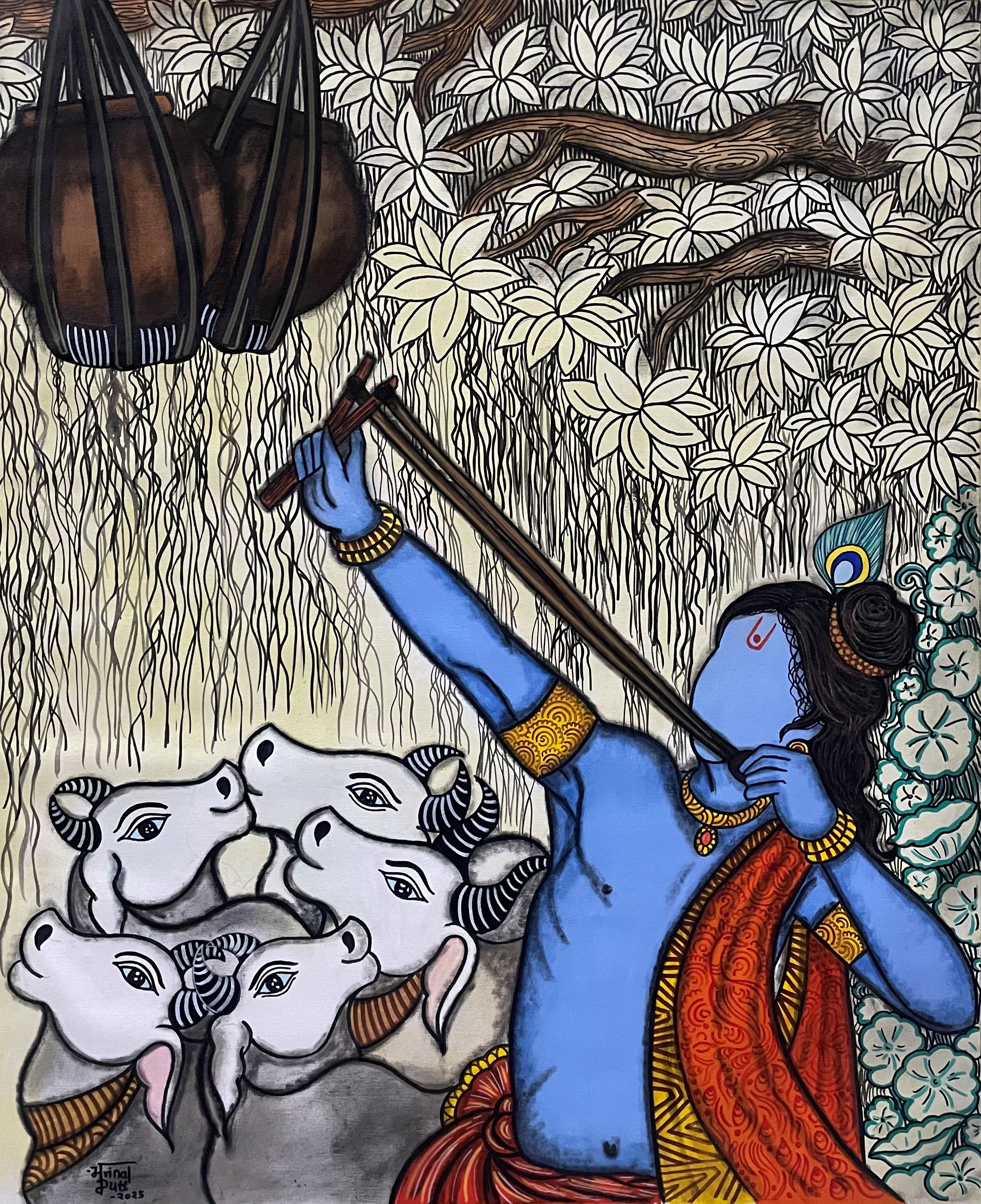 Natkhat Kanha- Bal Krishna As Makhan Chor 