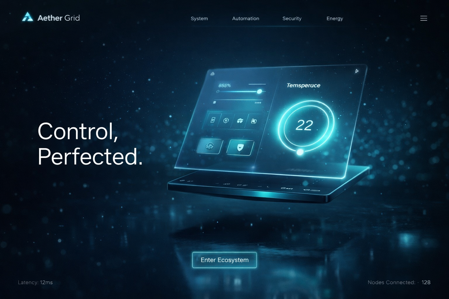 Aether Grid Website