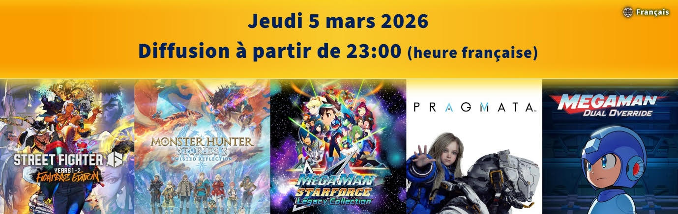 ON VOUS DEBRIEF LE CAPCOM SPOTLIGHT DU 5 MARS !