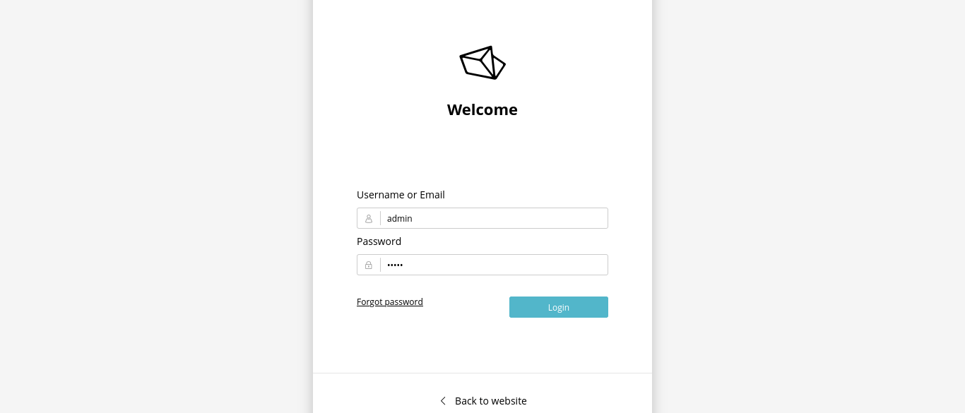 Sulu CMS - Login