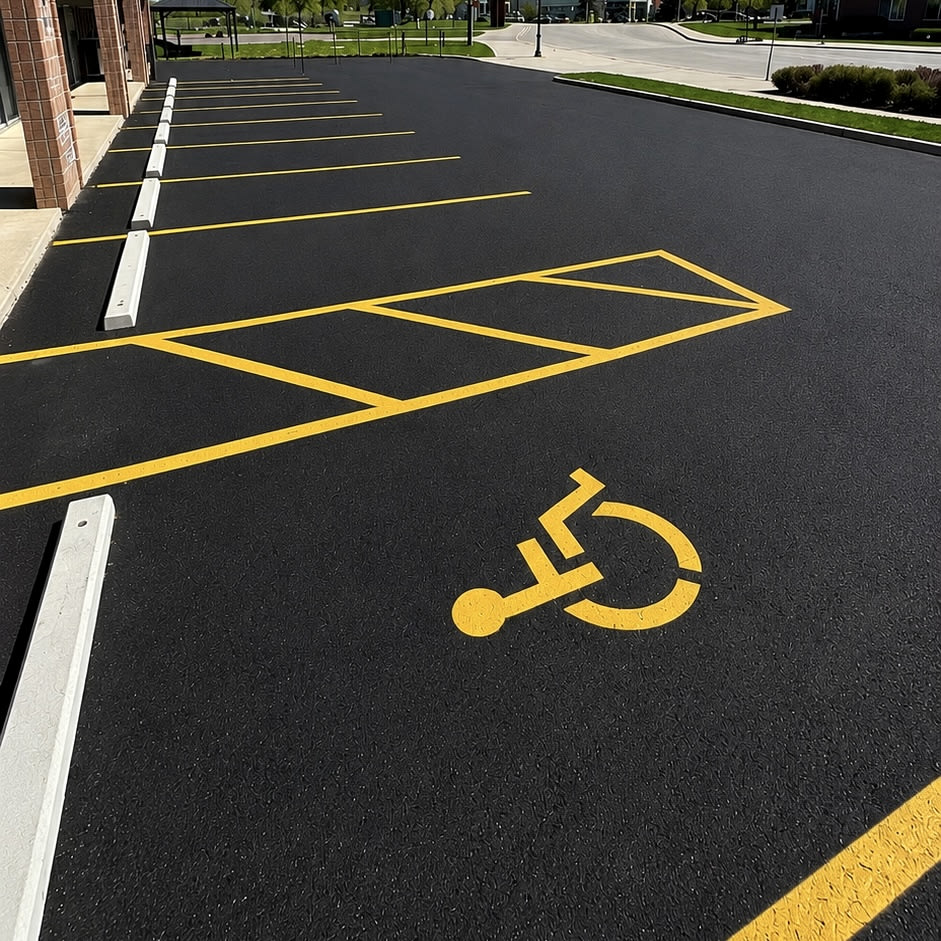 Parking Lot Line Striping & Painting