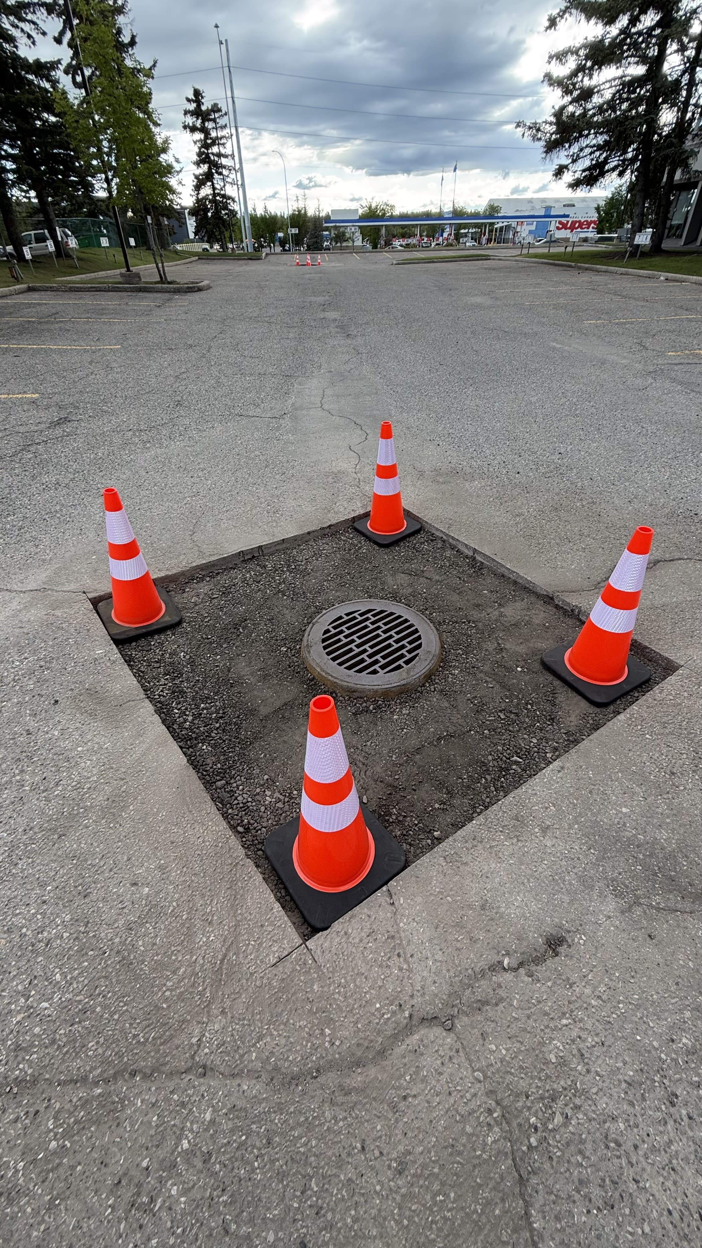 Storm Drain Saw-Cut & Excavation