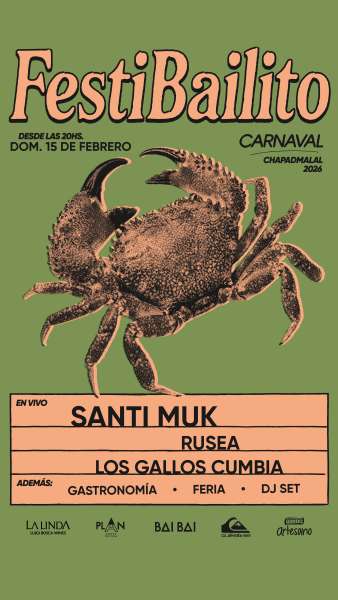 FESTIBAILITO 15/2 - SANTI MUK / LOS GALLOS / RUSEA