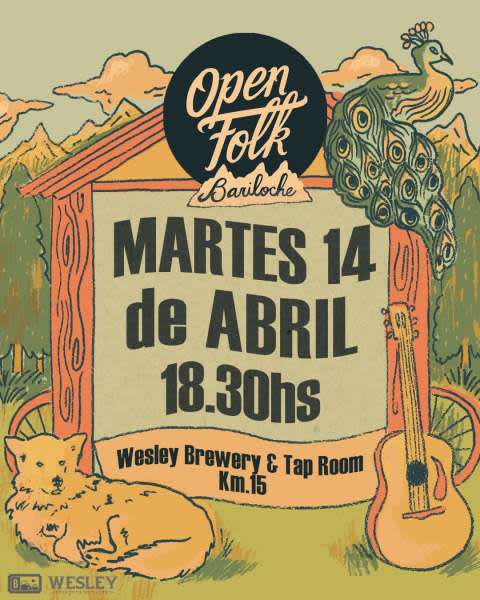 Open Folk Bariloche 14 ABRIL