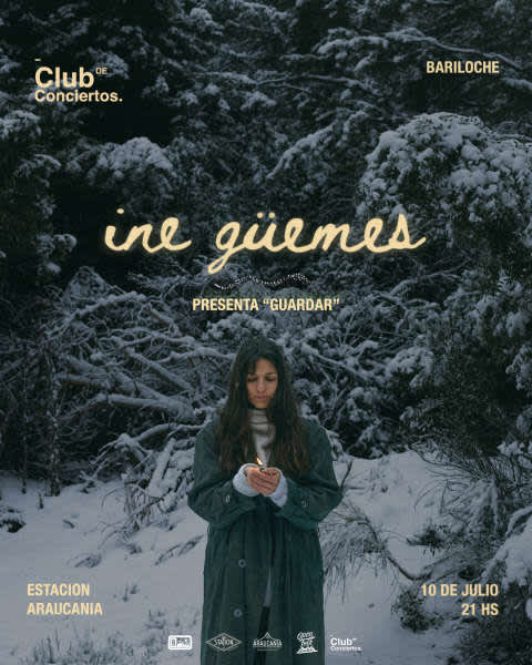 Ine Güemes presenta Guardar en Araucanía 