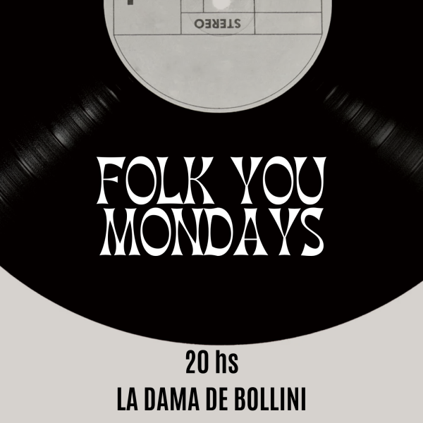 Folk You Mondays 18/08