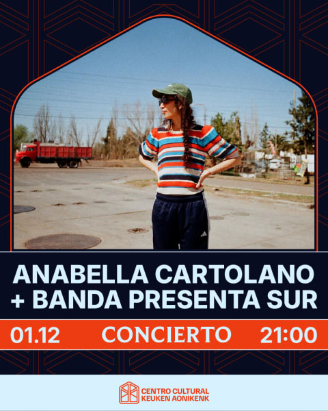 ANABELLA CARTOLANO + BANDA PRESENTA SUR