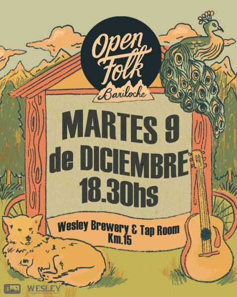 Open Folk Bariloche 9 DICIEMBRE