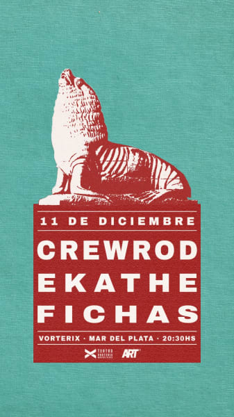 Crewrod & Ekathé & Fichas en Vorterix MDQ 