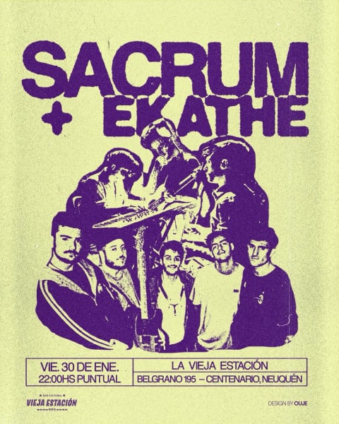Ekathé & Sacrum en La Vieja Estacion
