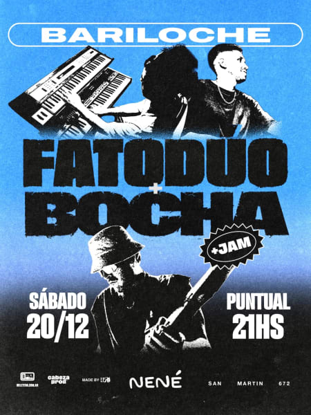 Fato Duo + Bocha - 20/12 Bariloche