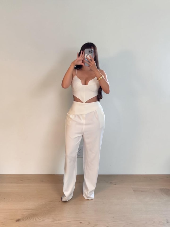 CONJUNTO TOP CORAÇÃO