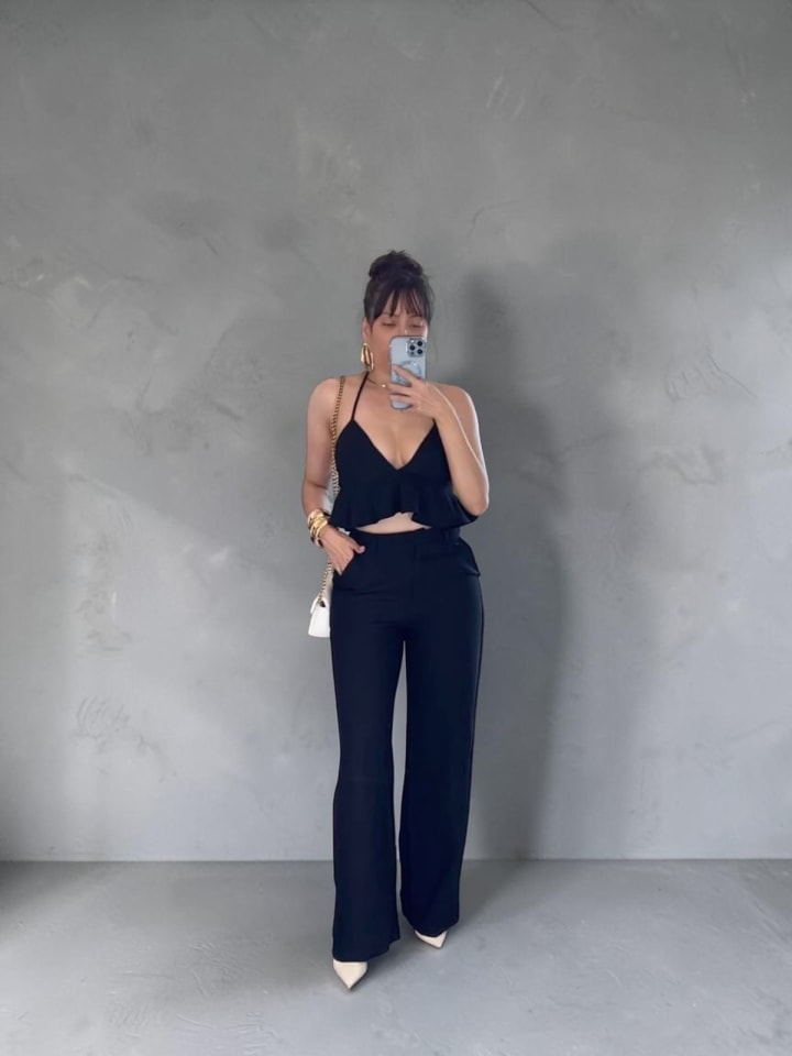 CONJUNTO CROPPED PLEPUM