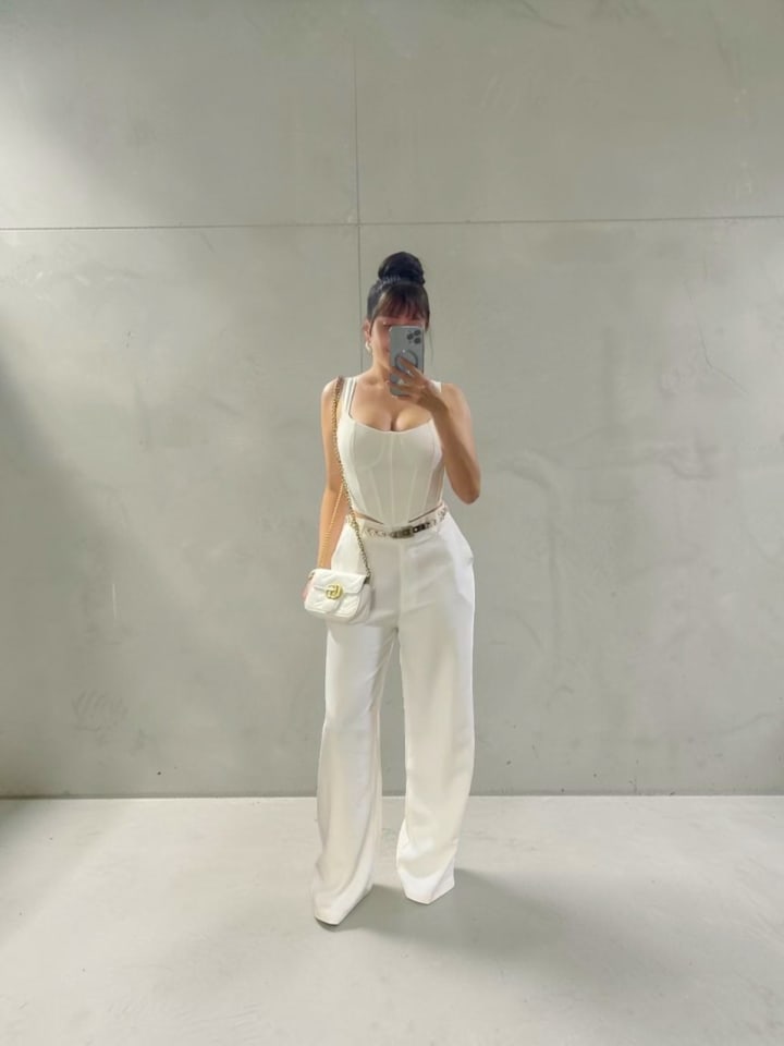 CALÇA SOCIAL + CORSET