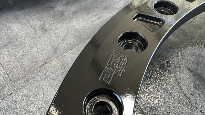 Cerakote Black the rings
