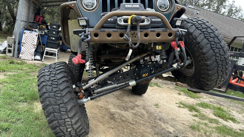 AuxBeam Lights on Bumper