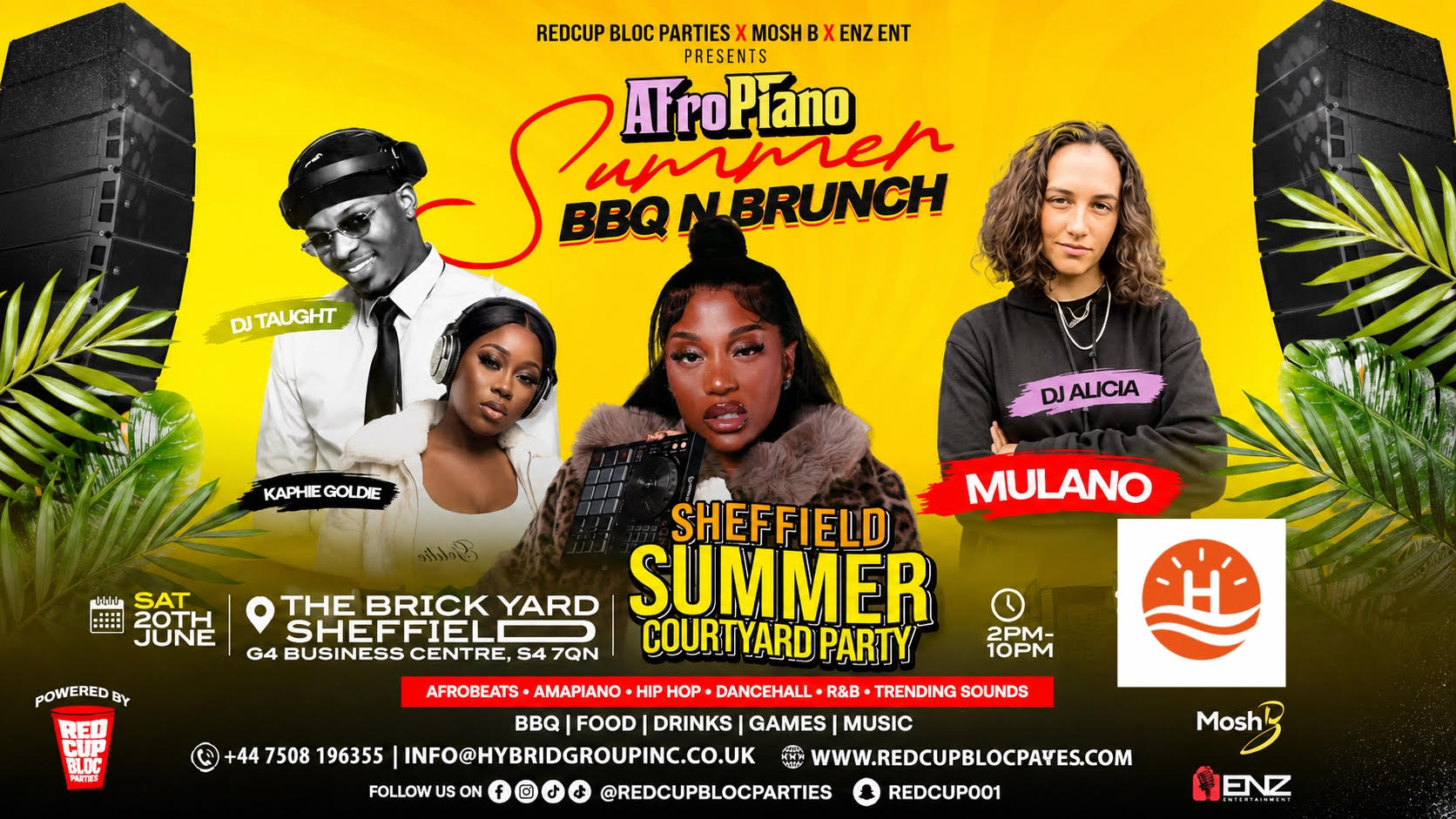 AfroPiano Summer BBQ N Brunch