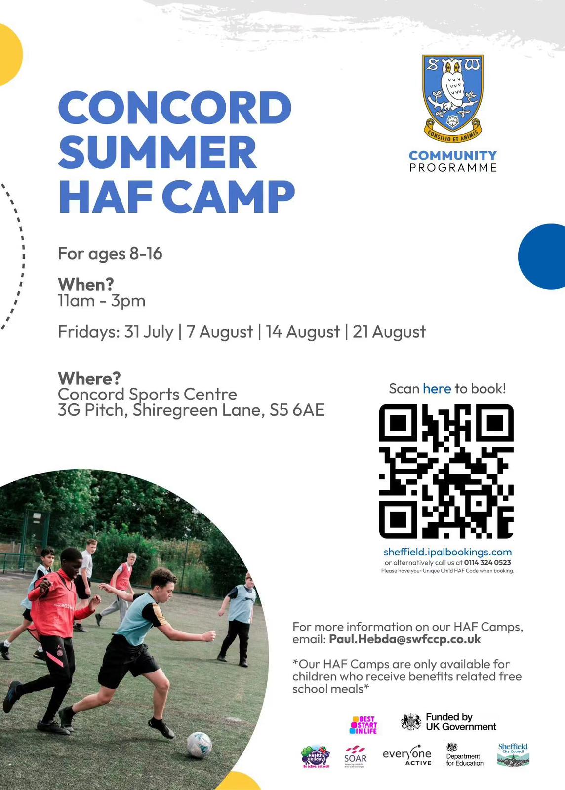 Concord Summer HAF Camp