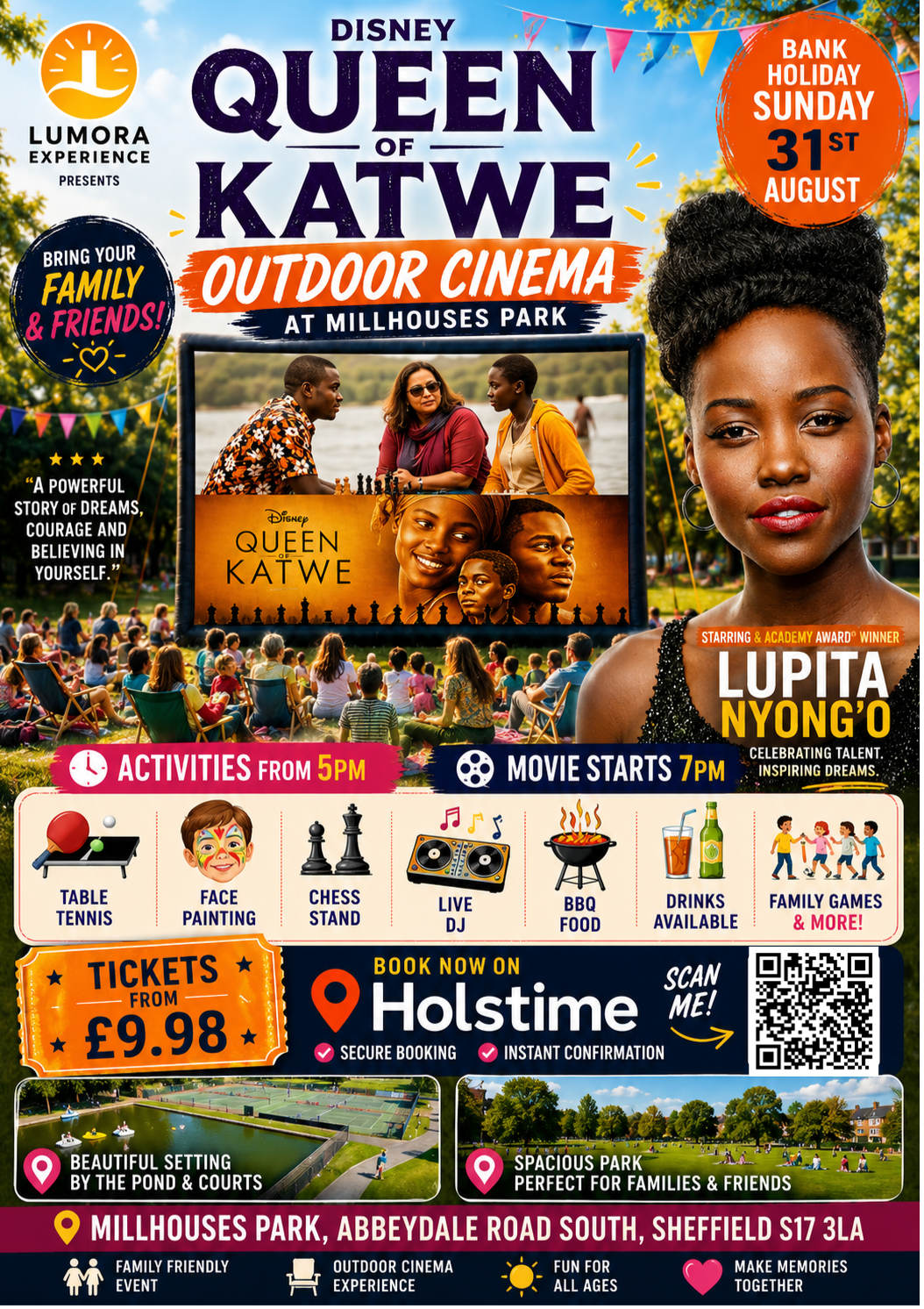 Lumora Experiences Presents: Outdoor Cinema Under the Stars