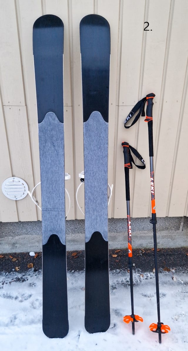 OAC KAR 147 + Leki Helicon Lite sauvat (Tuote 1)