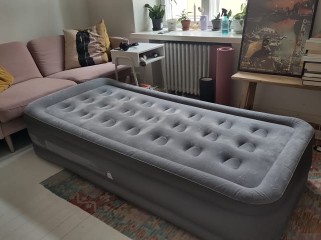 Ilmapatja sähköpumpulla