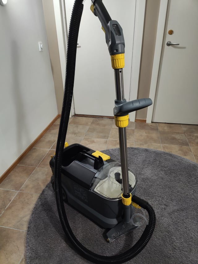 Kärcherin tehokkain tekstiilipesuri, myös matoille