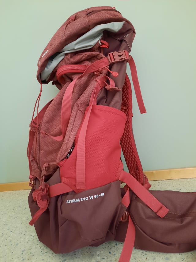 Rinkka Vaude 55 + 10 L (naisten)