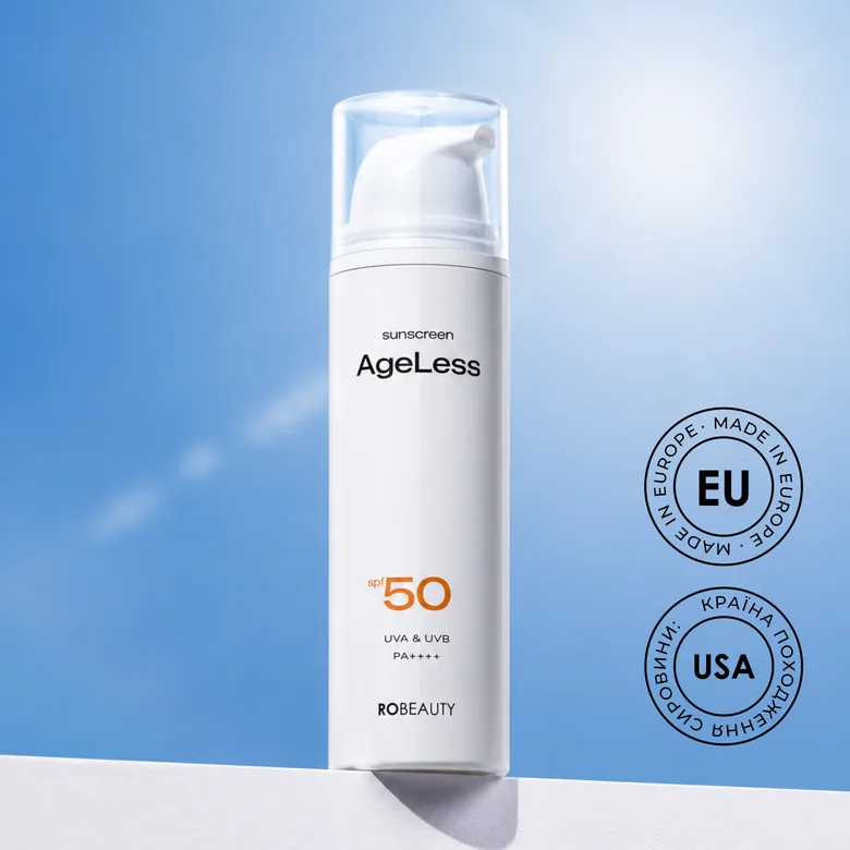 AgeLess SPF-50 — Made in Europe