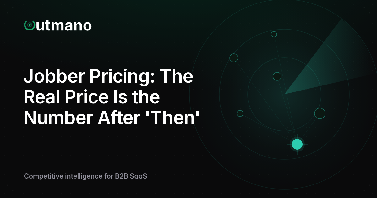 Jobber Pricing: The Real Price Is the Number After 'Then'