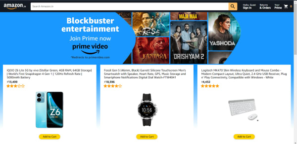 Amazon Clone