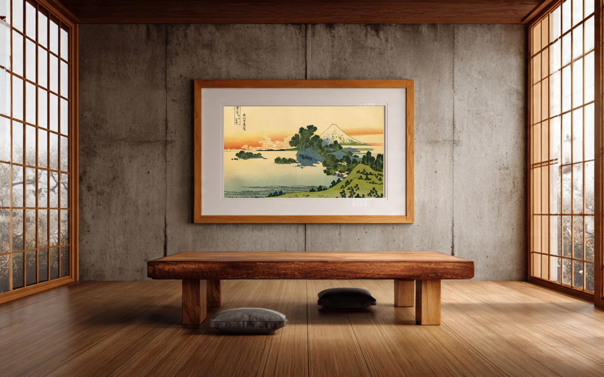 #022 Shichirigahama in Sagami Province