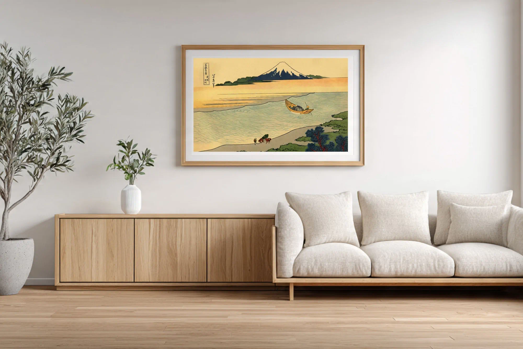 #017 Tama River in Musashi Province